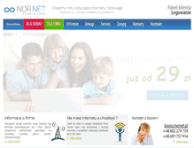 Tablet Screenshot of nornet.pl